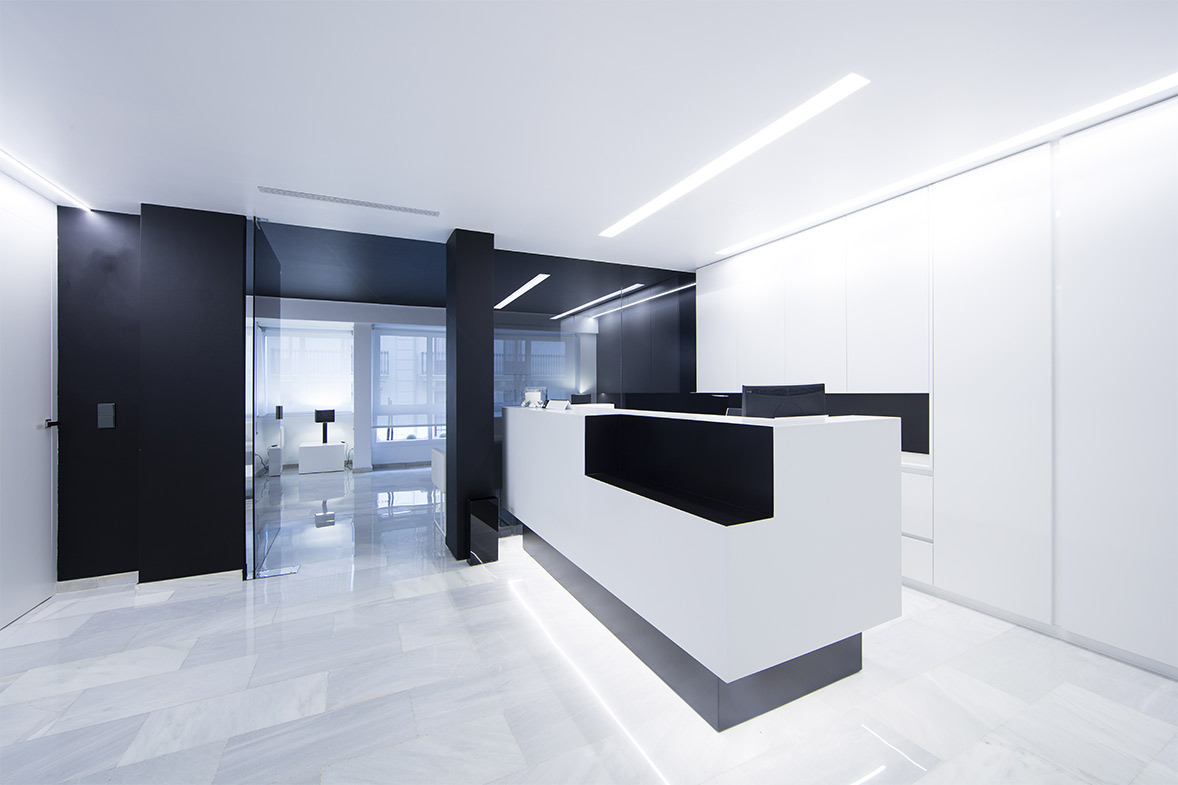 proyecto arquitectura reforma integral lujo clínica dental
