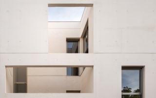 Proyecto arquitectura casa lujo hormigón visto