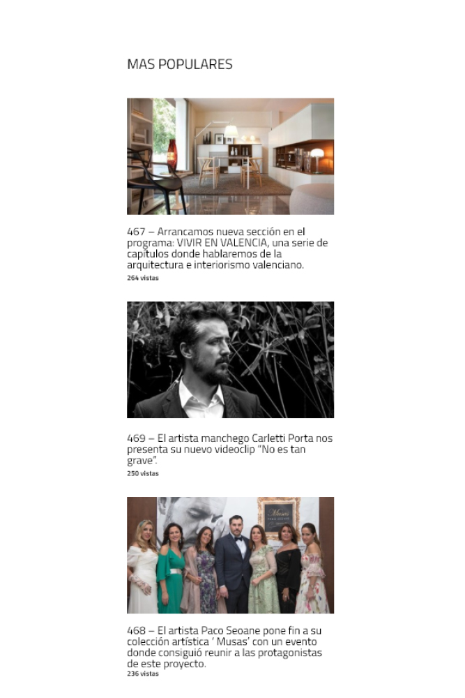 Arquitectura Interiorismo y Diseño valenciano con ELO Construcciones en levante tv